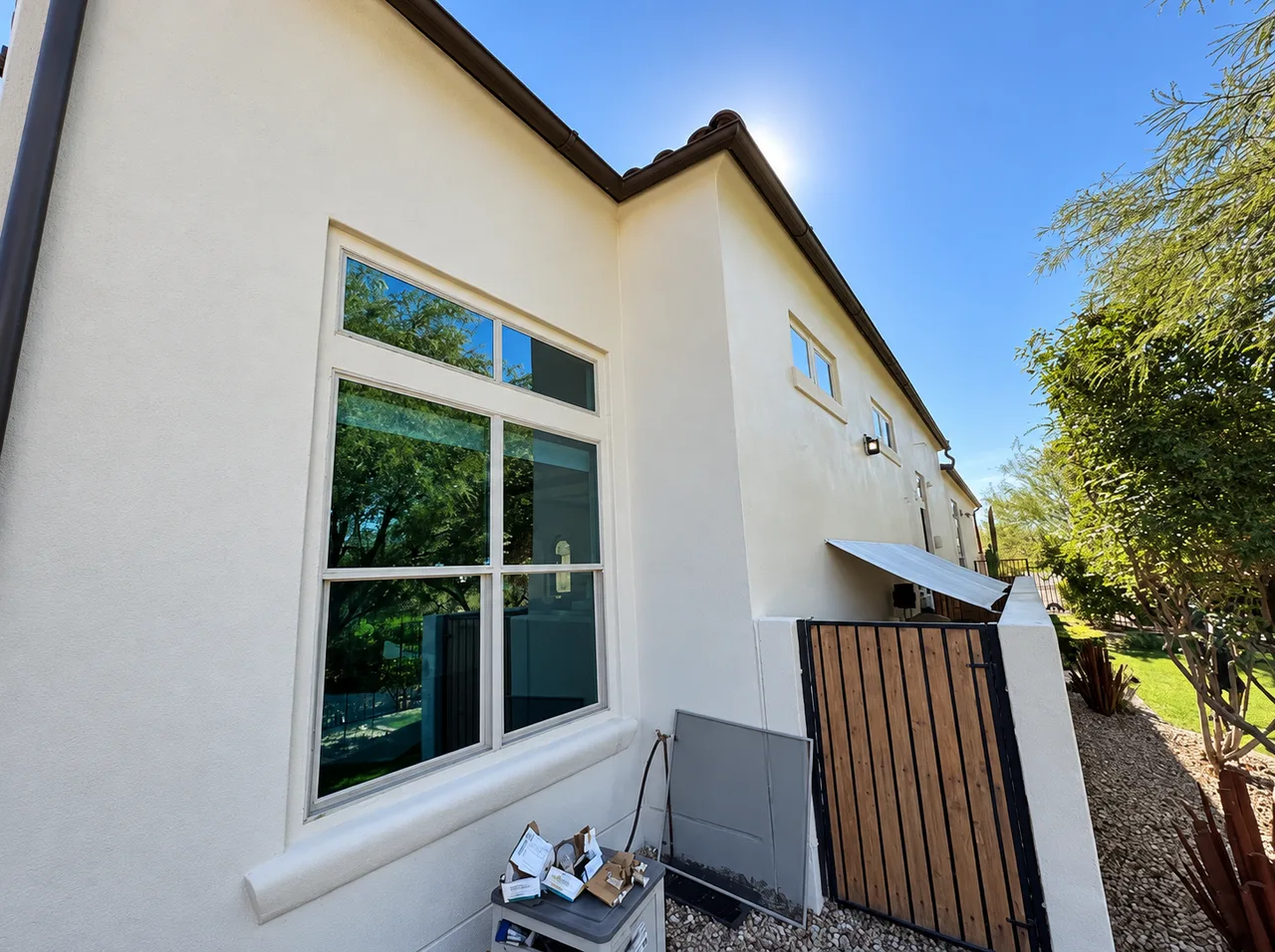 Exterior window detail